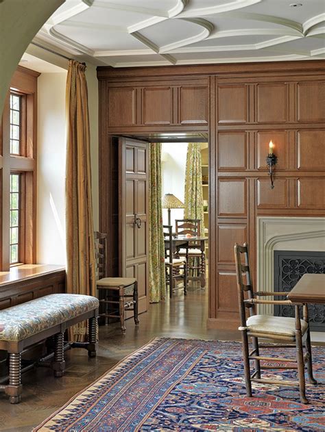 tudor revival interior design|interior doors 1930s style.